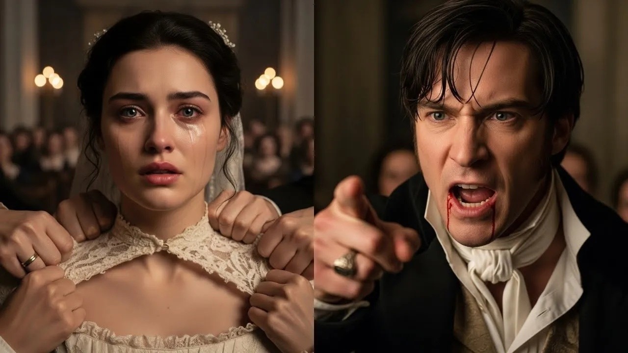 Le arrancaron el vestido de novia en el altar y la llamaron inútil—el Duque quemó su mundo.