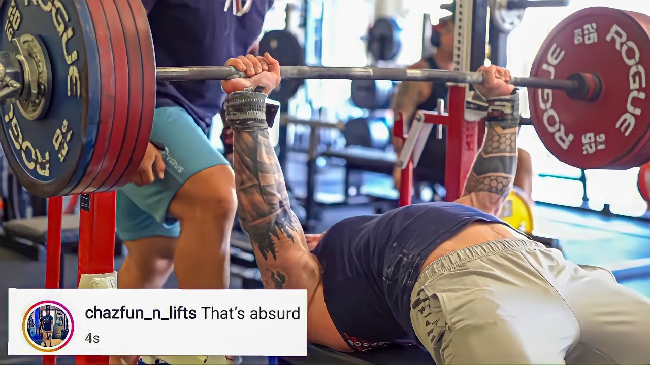 John Haack Abusing Bench Press