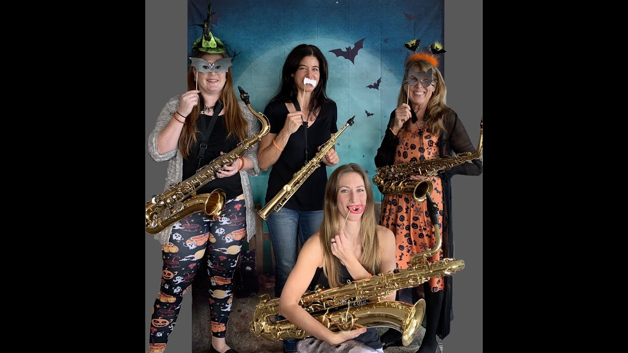 Addams Family Lady Blue Saxophone Quartet arr. Paul Murtha YouTube