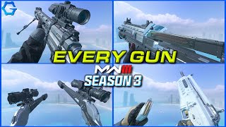 EVERY Gun and Aftermarket Part in Season 3 of Modern Warfare III