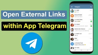 Open External Links within the App in Telegram || How to set Telegram to open links inside app? screenshot 5