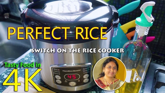 Hamilton Beach Rice Cooker & Food Steamer 37518 Review 