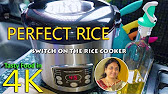 Cooking Perfect Rice in a Rice Cooker | 4K - YouTube