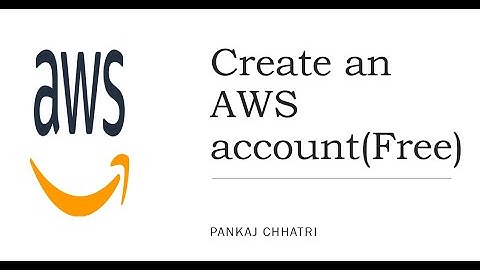 Create an AWS Account(Free)