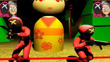 Grandpa And Granny House Escape - SQUID GAME MODE - Android & iOS Game