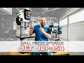 Huge upgrade for my small shop  jet woodworking jdp15b drill press