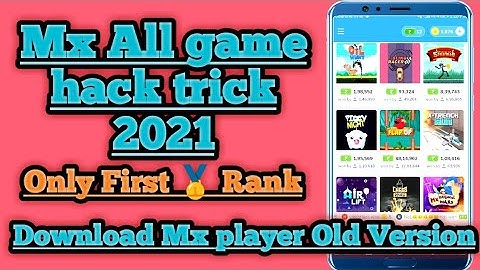 Mx player all game hack trick | Mx player Game hack trick | Mx player game trick | @zeeshantech5781