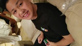 (4.59) Rubik's Speed Cube out of box