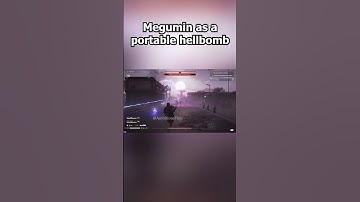 Megumin is now a portable hellbomb #shorts #helldivers2