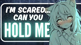 Shy Neko Roommate Cuddles With You During A Storm Asmr Roleplay