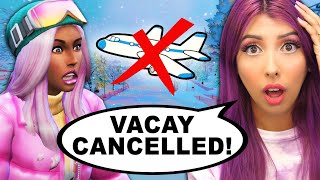 My Vacation Got CANCELLED So I Went on The Sims Instead ❌ screenshot 4