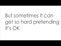 Little Mix - Pretend It's OK (Lyrics)