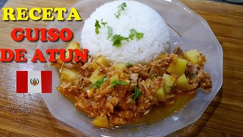 GUISO DE ATUN - RECETA FACIL Y CASERA