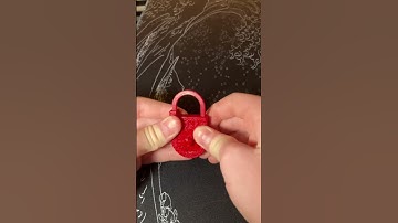 3D printed combination padlock #3dprinting #satisfying #viralvideo         #fyp #lock #mechanical