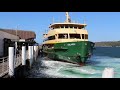A reflective look at our beautiful Manly Ferries.