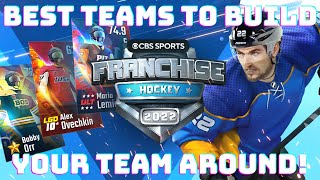 CBS Franchise Hockey - Best Teams To Build Your Team Around! screenshot 2
