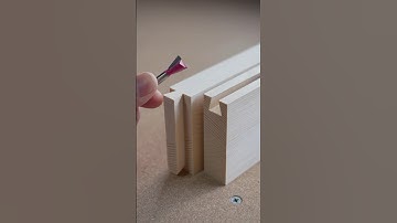 A Very Simple Joint Made with a Dovetail Bit. #shorts #woodworking #wood #diy