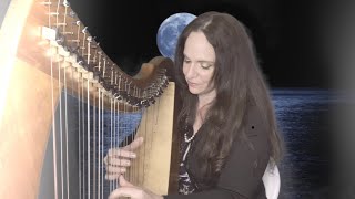 Clair de Lune on Celtic Harp
