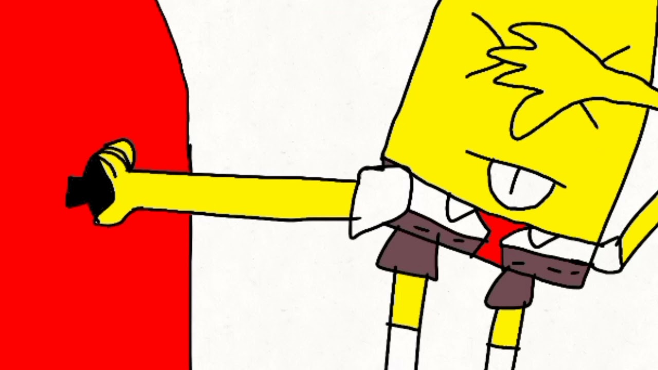 Bob esponja abre la puerta se me atorado los huevos YouTube