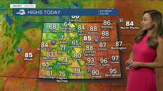 Warm and windy to start the weekend
