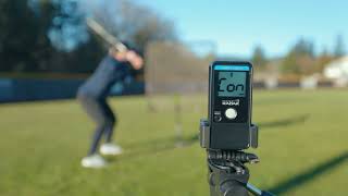 Pocket Radar Softball / Set Up:  Hitting Into Net with Radar Behind Hitter