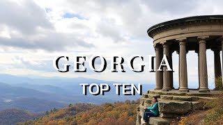 Top 10 must _ visit  places in GEORGIA  🇬🇪 | Travel series