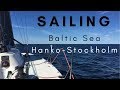 Sailing in baltic sea from hanko finland to stockholm sweden