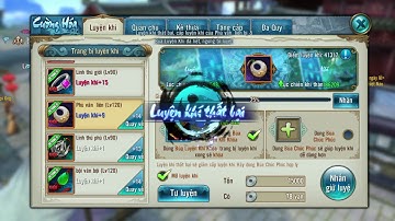 Luyện Khi Tru Tiên 3D 15 bằng 1 click