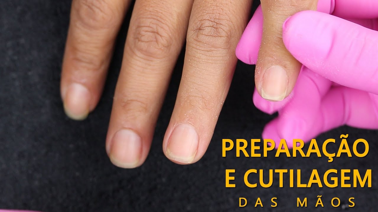 Cutilagem das mãos - Aula manicure part. 1