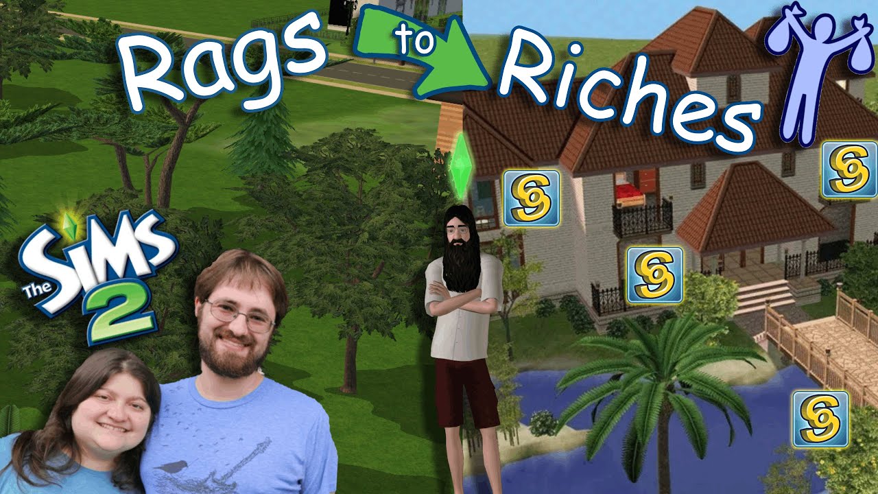 A FRESH *NEW* RESTART (RAGS TO RICHES CHALLENGE) (Sims 2) LIVE w/Angie