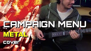 Ace Combat Zero Campaign Menu Metal Cover