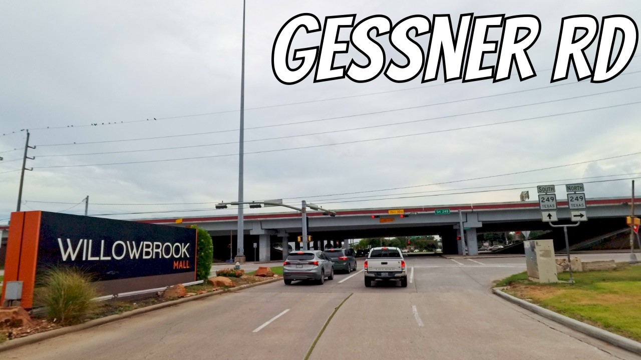 Houston Gessner Rd! Drive with me!