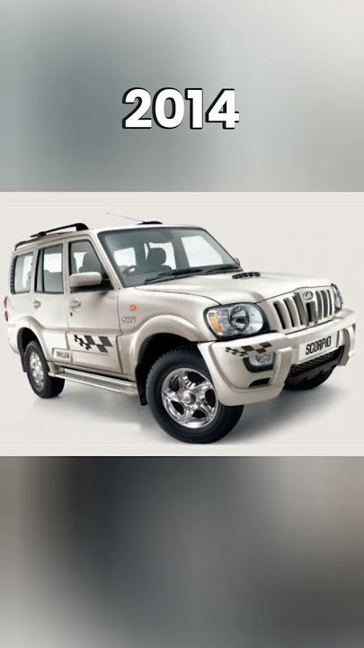 Evolution of Mahindra Scorpio (2002~2022) #shorts