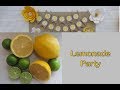 Lemonade Party Decorations