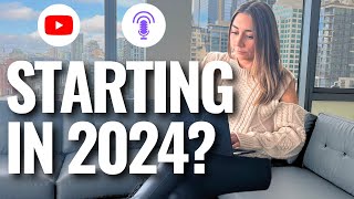 Starting a YOUTUBE channel or PODCAST in 2024? Watch this first.