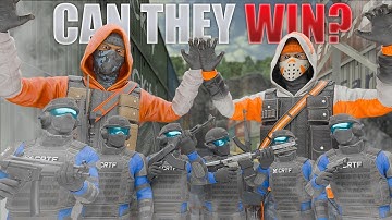 2 PROS vs 6 PLATS – WHO WINS?!