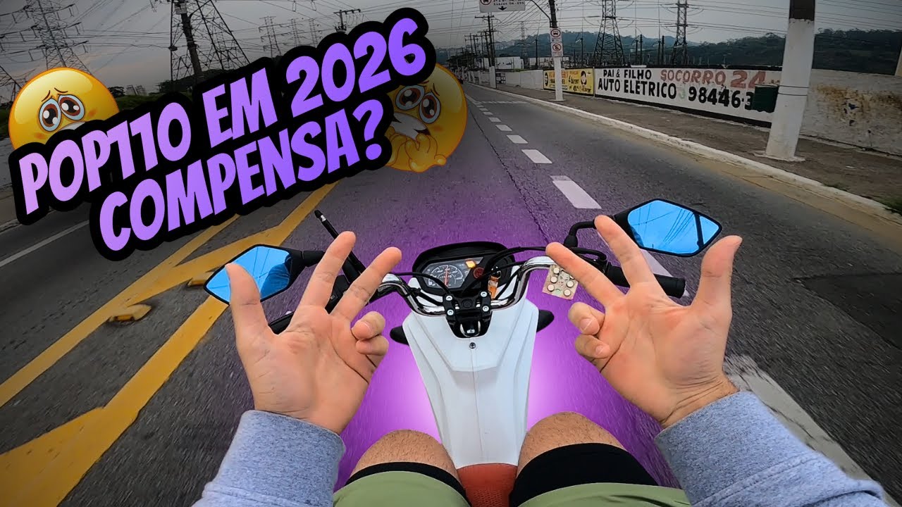 🔥 COMPENSA TER UMA POP 110 EM 2026? 🏍️ | QUANDO VALE A PENA COMPRAR A POP 🔥