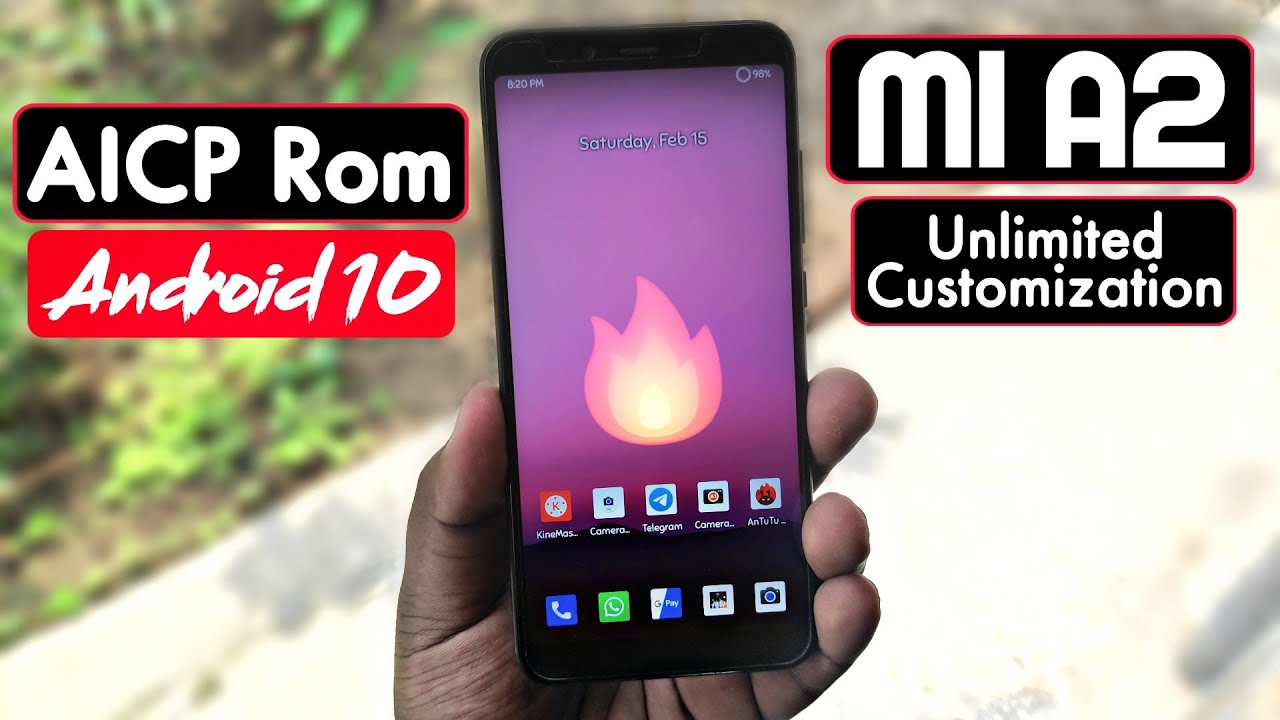 Aicp Rom Android 10 For Mi Feel The Beauty Of Custom Rom Unlimited Customization Youtube