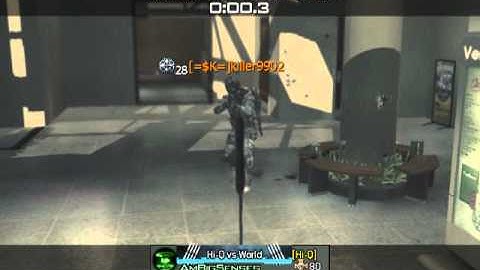 Throwing Knife Kill Cam (MW3 Gameplay)