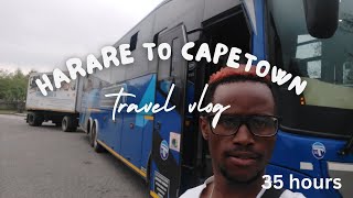 Harare to Capetown by Tamuka Coaches Bus | Travelling in Africa vlog