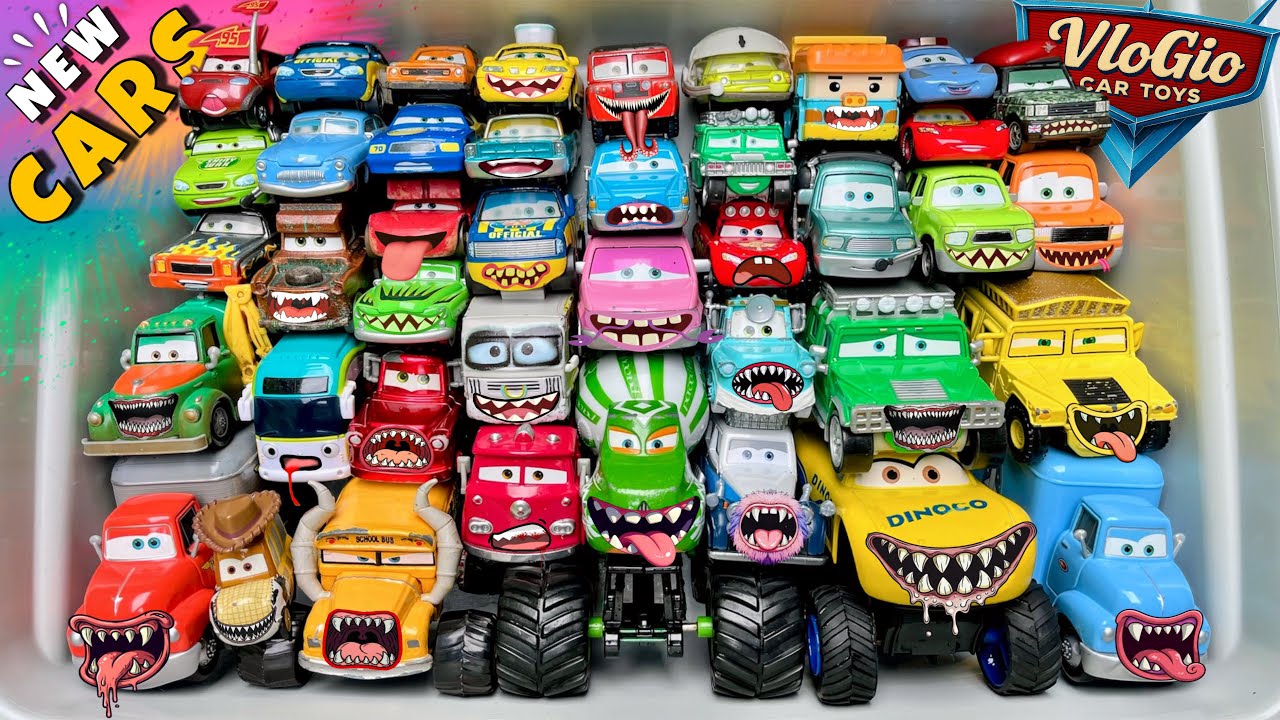 Disney Pixar Cars Unboxing Review | Lightning McQueen, Tow Mater