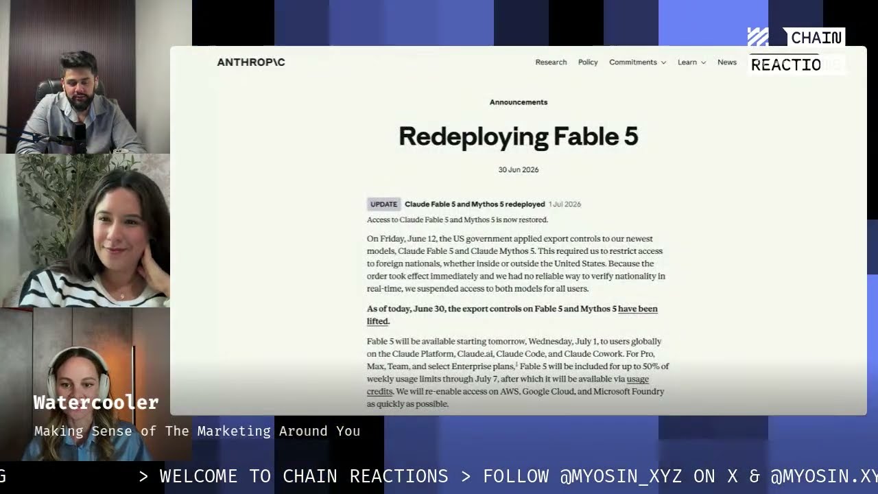 Chain Reactions Live #0003: Google's AI Mode Ads Nobody Covered + Agent Orchestration for Growth