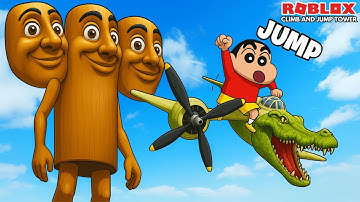 Climb The Biggest Tung Tung Sahur Tower Gameplay in Tamil | GAMING WITH SHINCHAN