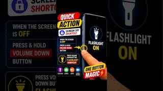 Hidden Android Quick Action Features ##quickaction #androidtipsandtricks #vivo