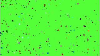 Celebrate Green Screen | Paper Firework | Party