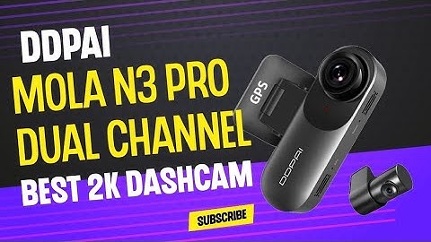 DDPAI Mola N3 Pro DUAL CHANNEL Dash Camera - Unboxing/Installation/App Setup - Gizmobeep