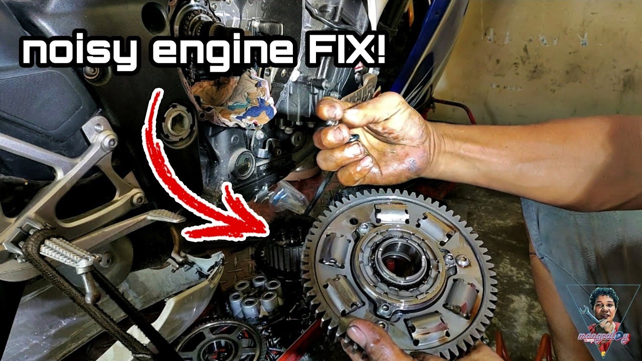 Yamaha R1 noisy engine FIX!