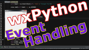 wxPython GUI Programming Buttons And Event Handling #6