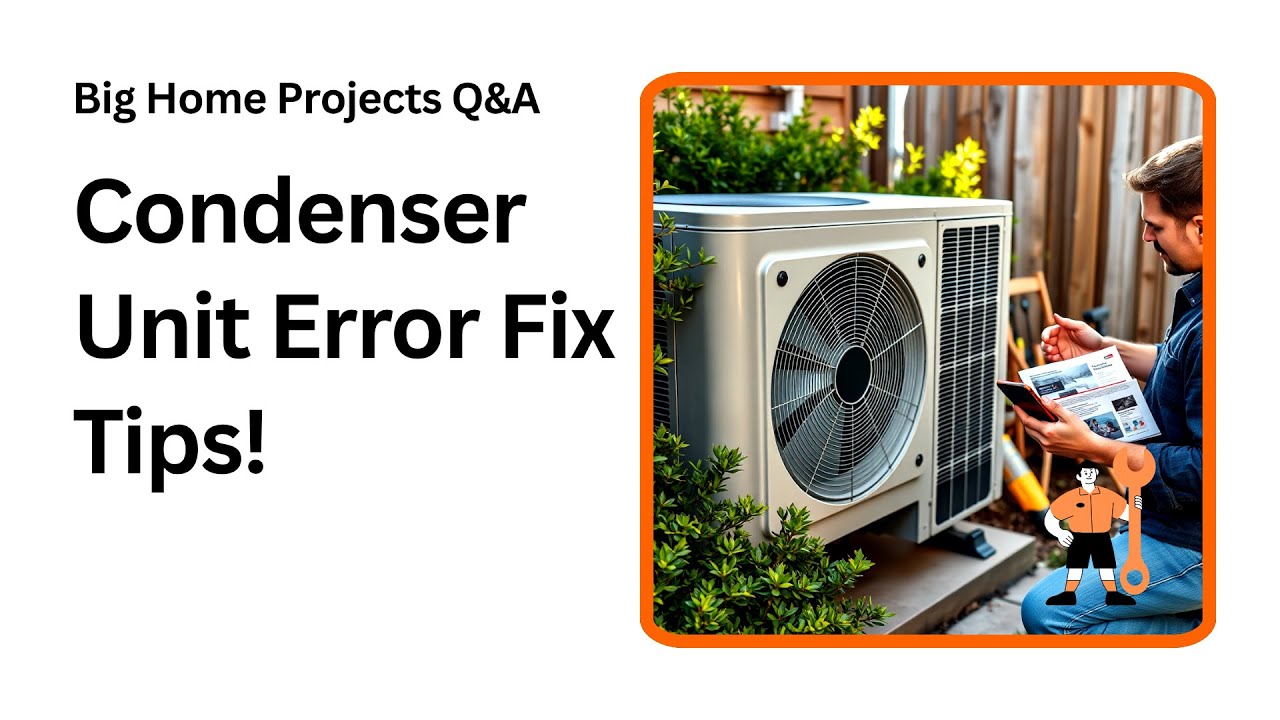 Fix Condenser Unit Error Codes Fast and Easy Tips
