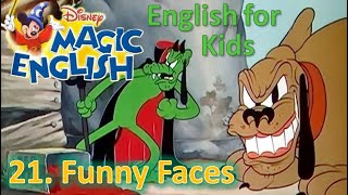 Magic English Ep. 21 -  Funny Faces (Hd) | Original Version - Без Перевода